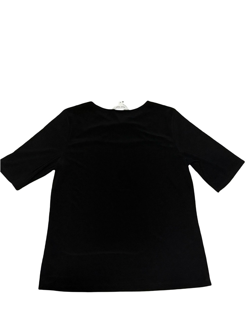 Nine West Women’s Black Short Sleeve Top NWT - Picture 2 of 3